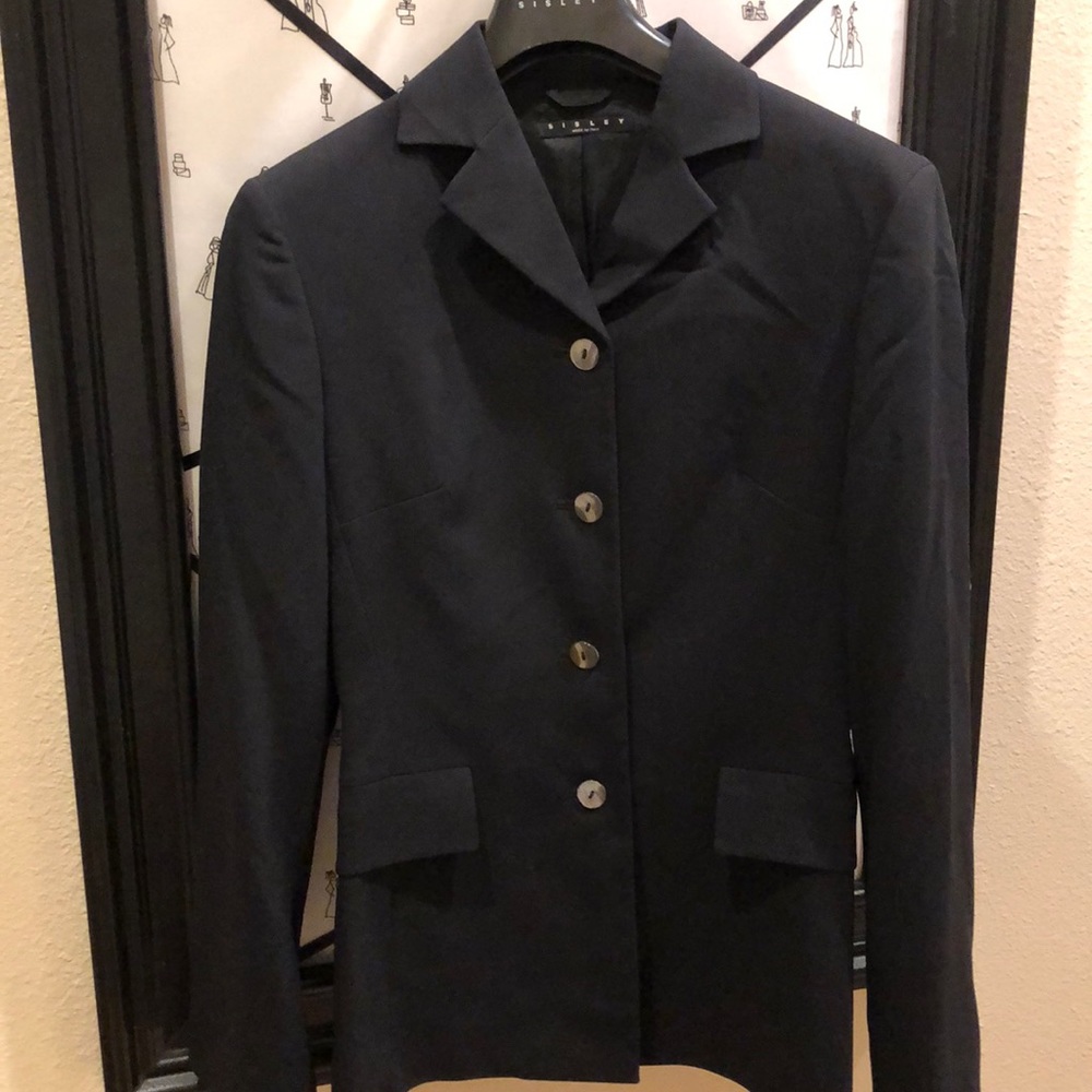 Sisley black blazer